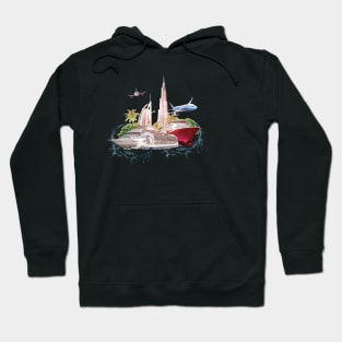 Dubai travel Hoodie